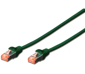 Digitus zelený 3 m / Patch kabel / Cat6 / S/FTP / AWG 27/7