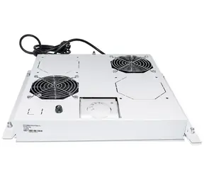 Intellinet 19" Ventilační jednotka / 2 ventilátory / 220-240 V / šedá