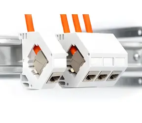 Digitus CAT 7 S/FTP oranžový / Instalační kabel / 1000 m / AWG 23/1 / LSZH / CPR Dca / 1200 MHz