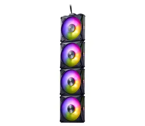 ADATA XPG Hurricane MAG 120 černá / Ventilátor / 4 ks / 120 mm / ARGB / PWM / 2000 RPM