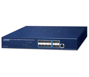 Planet XGS-6311-12X / Switch / 12x SFP+ / L3 Managed / 10G / 240 Gbit/s / 1U