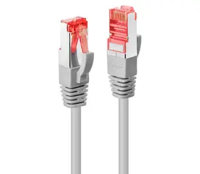 Lindy Cat6 S/FTP 10m šedá / Patch kabel / RJ-45 / 250 MHz