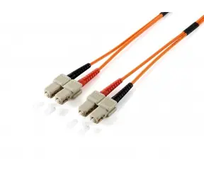 Equip SC-SC žlutá / Optický patch kabel / Singlemode OS2 / Duplex / 15 m / LSZH