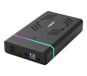 Inateck FE3003 černá / Externí box / RGB / 2,5/3,5" SATA HDD/SSD / USB 3.0