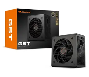 Cougar GST 750W / Zdroj / ATX 3.1 / 80 Plus Gold / Nemodulární / 120 mm / PCIe 12+4pin