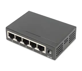 Digitus 5-port Gigabit černá / Switch / Unmanaged / 10/100/1000 Mbit/s