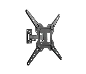 Equip 650412 černá / Nástěnný držák TV / 23-55" / VESA 400x400 / výsuvný, sklopný, otočný / nosnost 30 kg