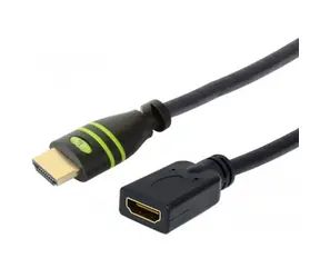 Techly ICOC HDMI2-4-EXT075 černá / HDMI kabel / 7,5 m / 4K60Hz / Ethernet