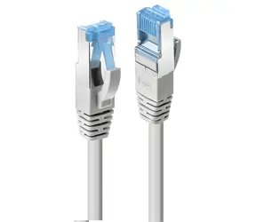 Lindy 47630 / Patch kabel / Cat 6a / S/FTP / TPE / šedá / 0,3 m