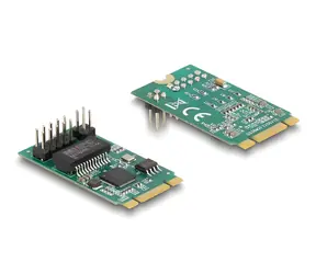 Delock M.2 Key B+M / Adaptér / 1x RJ45 2,5 Gigabit LAN / Intel I225-V