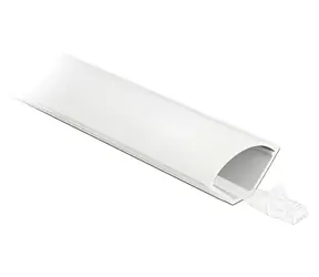 Delock bílá / Rohový kabelový kanál / 43 x 23 mm / Samolepicí / Délka 1 m