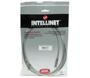 Intellinet šedá / Patch kabel / Cat5e U/UTP / RJ45-RJ45 / 7,5 m