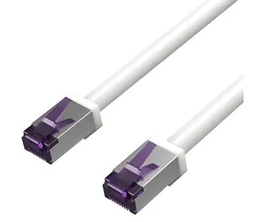 Shiverpeaks CAT6A bílá / Patch kabel / S/FTP / 500 MHz / 1,5 m
