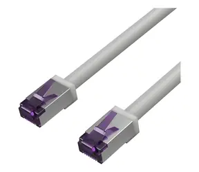 Shiverpeaks šedá / Patch kabel / CAT6A / S/FTP / 500 MHz / 3 m