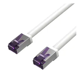 Shiverpeaks bílá / Patch kabel / CAT6A / S/FTP / 500 MHz / 3 m