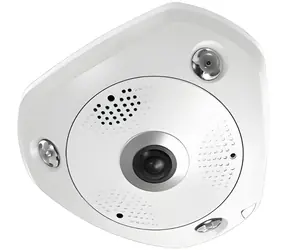 LevelOne FCS-3095 / IP kamera / Fisheye dome / 12MP / H.265 / IR 15m / PoE / IP67