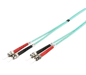 Digitus LWL ST-ST 10 m / Optický patch kabel / Multimode OM3 / Duplex / 10 Gbit/s