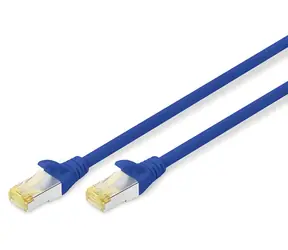 Digitus modrá / Patch kabel / Cat6a S/FTP / 2x RJ45 / 5 m