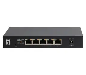 LevelOne GEU-0525 / Switch / 5x 2,5G Ethernet / Unmanaged / kovový / bez ventilátoru