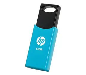 HP v212w 64GB černá, modrá / Flash Disk / USB 2.0 / čtení: 14MBs / zápis: 4MBs