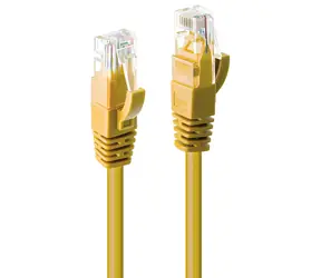 Lindy žlutá / Síťový kabel / Cat6 U/UTP / RJ-45 / 5 m