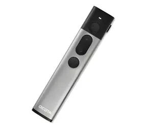 Dicota Wireless Presenter černá, šedá / Prezentátor / zelený laser / 2,4 GHz / dosah 30 m