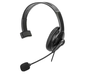 Manhattan Mono černá / Headset / Monofonní / USB / Mikrofon / 2m kabel
