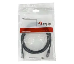 Equip černá / Kabel USB-C / USB4 Gen2x2 / PD 100W / 20 Gbit/s / 2 m