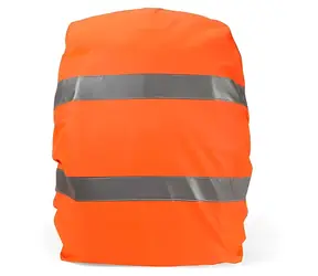 DICOTA Raincover HI-VIS oranžová / Pláštěnka na batoh / 25 l / do 320×455×220 mm / polyester / reflexní 3M pruhy