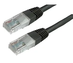 MediaRange Cat6 S/FTP 1 m černá / Patch kabel / RJ-45 konektory / pozlacené kontakty