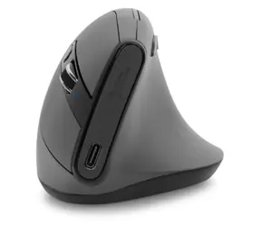 BakkerElkhuizen Grip Pro / Ergonomická bezdrátová myš / 2400 DPI / 6 tlačítek / 2.4 GHz / pravá ruka