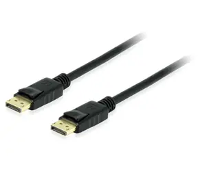 Equip DisplayPort 1.4 černá / Kabel / DisplayPort-DisplayPort / 10 m / 8K 60Hz / pozlacené konektory