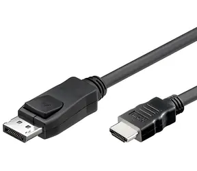 Good Connections DisplayPort 1.2 - HDMI 1.4b černá / Kabel / 5 m