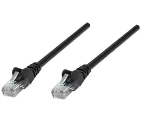 Intellinet černá / Patch kabel / Cat6 U/UTP / 5 m / RJ45-RJ45