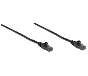 Intellinet černá / Patch kabel / Cat6 U/UTP / RJ45-RJ45 / 10 m