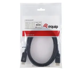 Equip DisplayPort 2.1 černá / Video kabel DisplayPort / 16K/60Hz / 2 m / pozlacené konektory