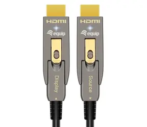 Equip HDMI 2.0 AOC 15 m černá / Kabel / 4K/60Hz / HDMI Ethernet Channel / Odnímatelné konektory D/A