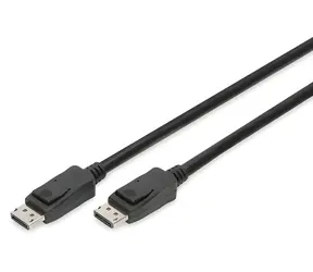 Digitus DisplayPort DP/M - DP/M 1 m černá / Kabel / DisplayPort 1.4 / UHD 8K 60Hz / 32,4 Gbit/s