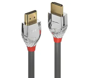 Lindy Cromo Line černá / HDMI kabel / 0,5 m / High Speed / 4K 4096 x 2160