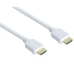 Good Connections HDMI 1.4b 1m bílý / Propojovací kabel / HDMI-HDMI / Ethernet / ARC / zlacené konektory