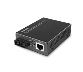 Lindy 25119 / Mediakonvertor / RJ-45 na 100Base-FX (SC) Multimode / 550 m