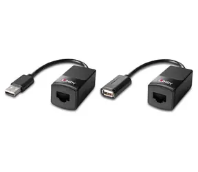 Lindy USB 1.1 Extender Basic / Extender / do 60 m / Cat.5e, Cat.6