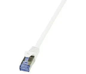 LogiLink PrimeLine bílá / Patch kabel / Cat7 / S/FTP / 0,25 m