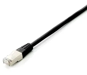 Equip Cat6A / Patch kabel / S/FTP / 5 m / černý / PoE