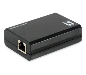 LevelOne POS-5001 / PoE splitter / RJ45 na USB-C / Gigabit / 50 W