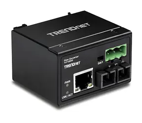 TRENDnet TI-F10S30 / Mediakonvertor / 100Base-FX / SC / Singlemode / 30 km / IP40