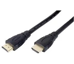 equip černý / HDMI kabel s Ethernetem / HDMI 1.4 / 4K 30Hz / 10,2 Gbps / 7,5 m