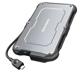 GrauGear G-2502-C-10G / Externí pouzdro pro HDD/SSD / 2.5" / USB-C / USB 3.2 Gen 2 / SATA III