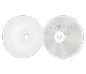 MediaRange Shellcase transparentní / Obal na CD/DVD / pro 1 disk / plast