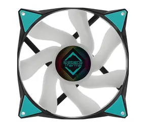 Iceberg Thermal IceGALE ARGB 140mm černá / Ventilátor / ARGB / PWM 4-pin / 1600 RPM / 96 CFM / 36 dB